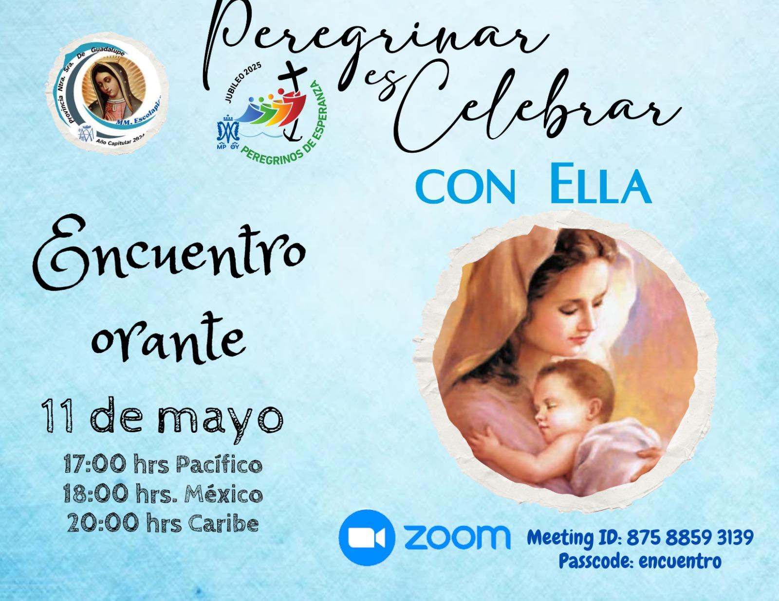 Peregrinas de esperanza 11 de cada mes